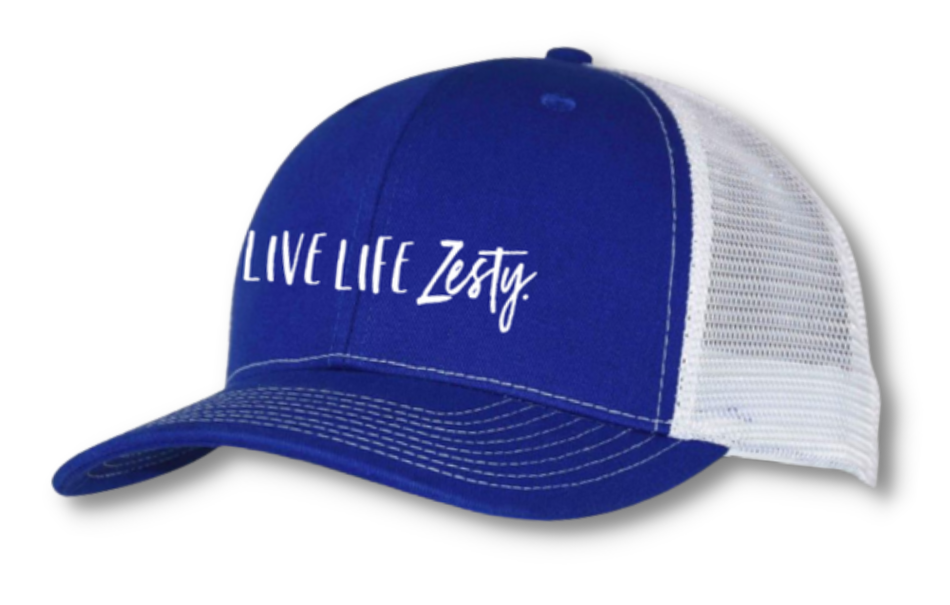 Live Life Zesty Trucker Hat
